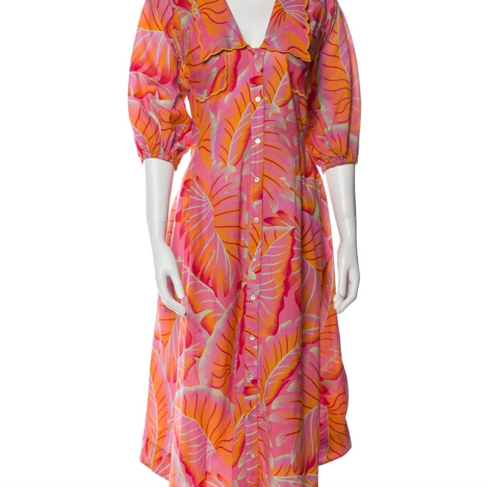 Farm Rio Bright Forest Shirtdress